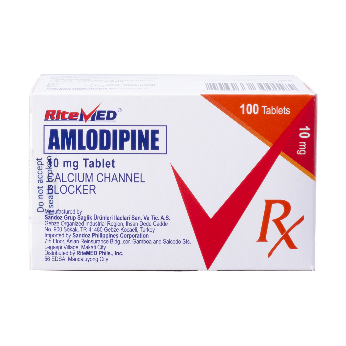 RM AMLODIPINE BESILATE 10MG TAB