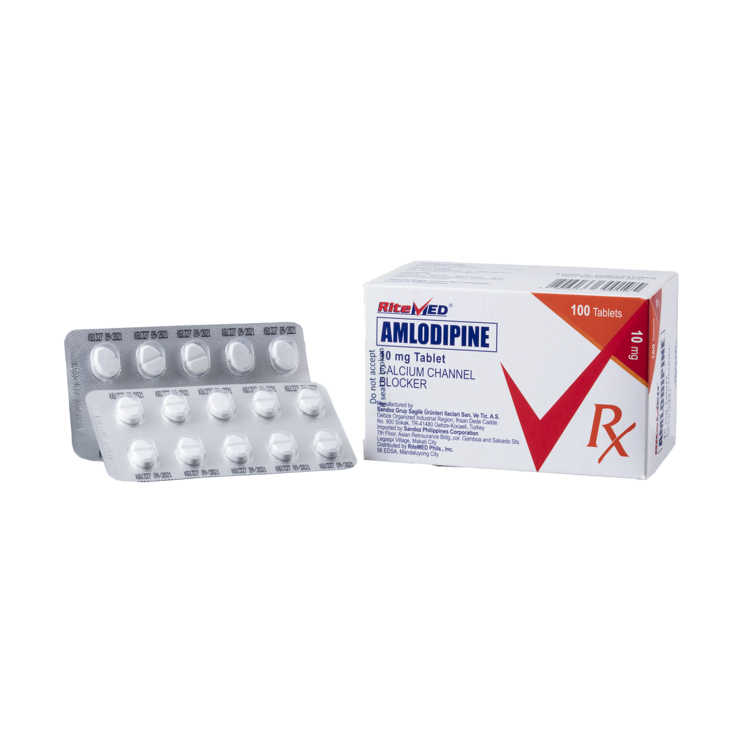 RM AMLODIPINE BESILATE 10MG TAB