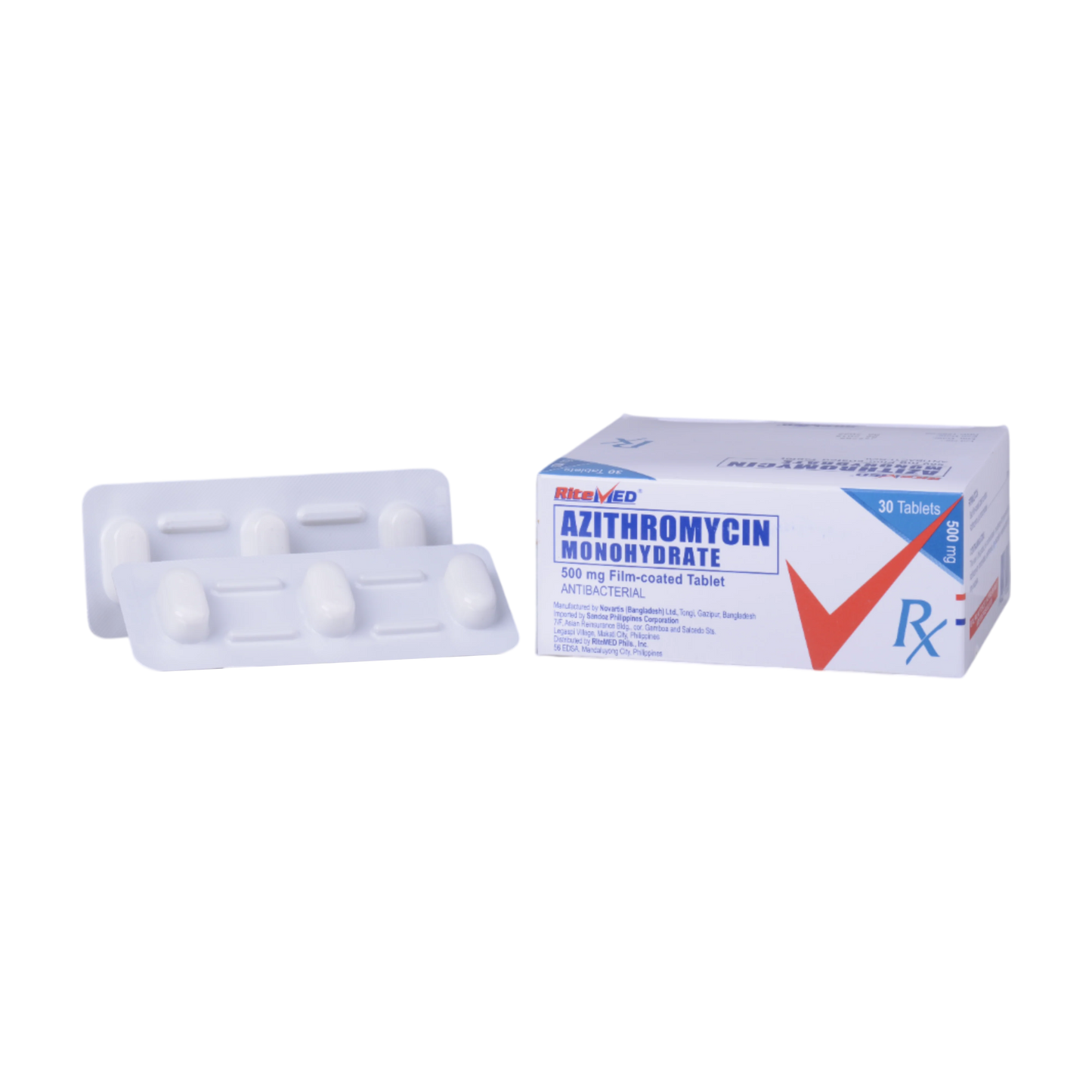 RM AZITHROMYCIN 500MG TAB 30