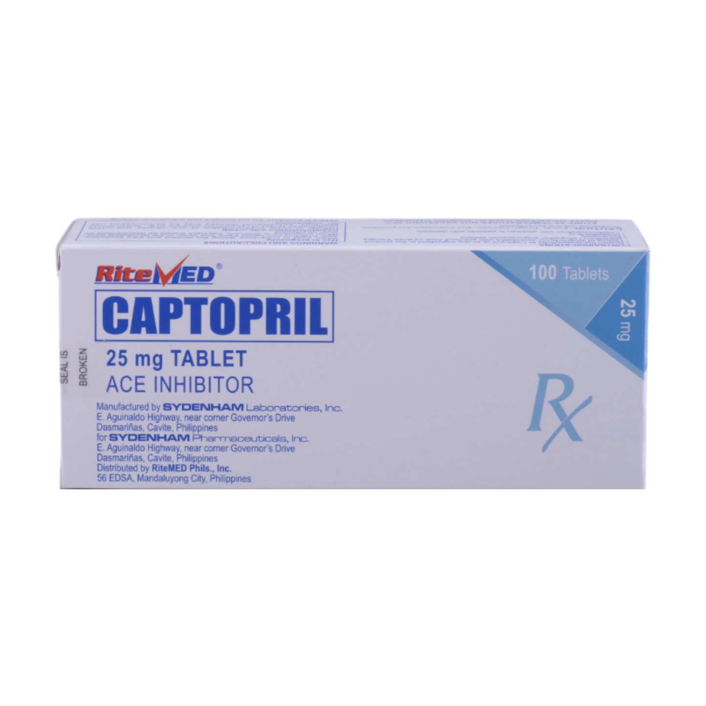 RM CAPTOPRIL 25MG TAB