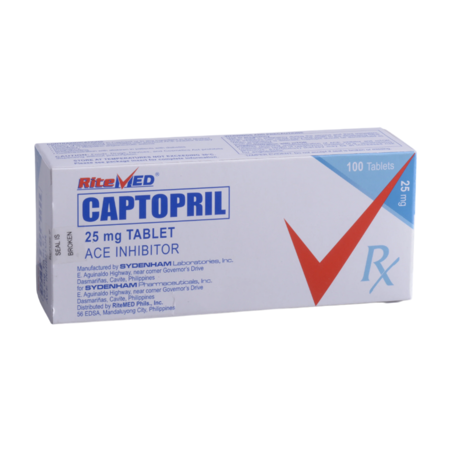 RM CAPTOPRIL 25MG TAB