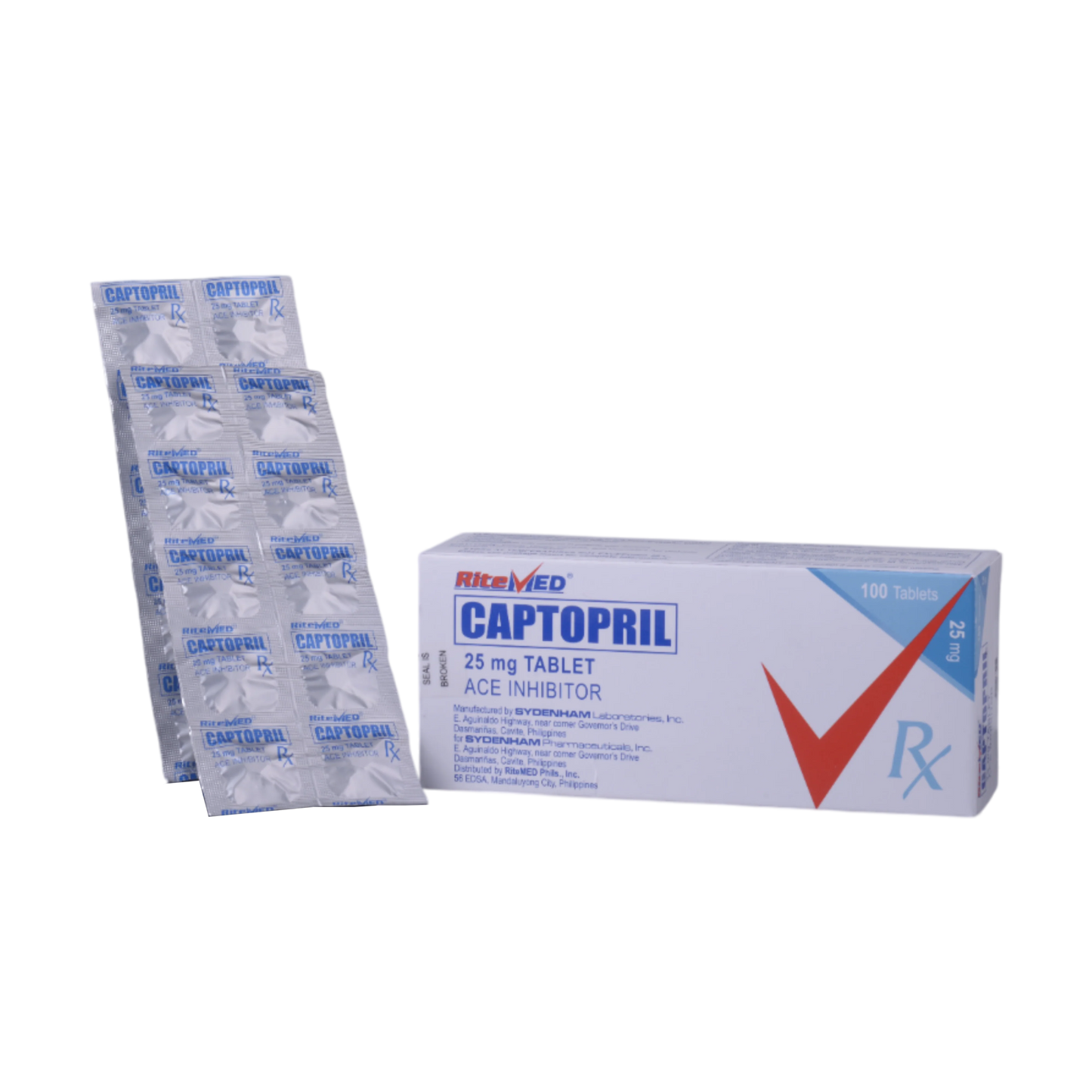 RM CAPTOPRIL 25MG TAB
