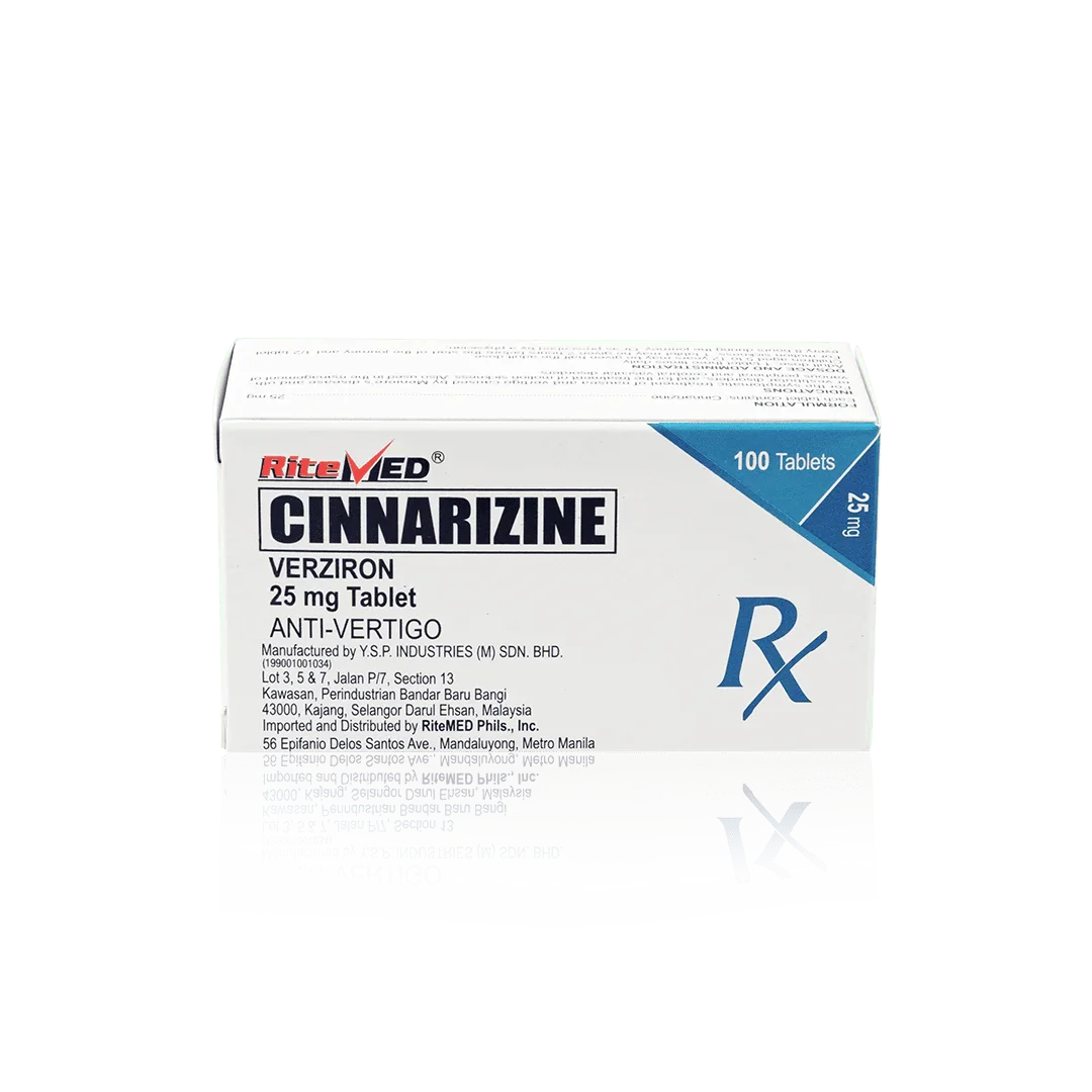 RM CINNARIZINE 25MG TAB