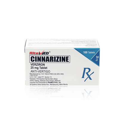 RM CINNARIZINE 25MG TAB