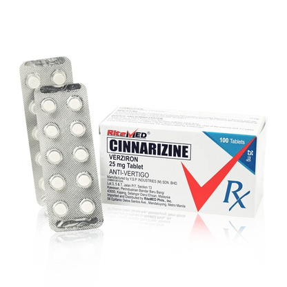 RM CINNARIZINE 25MG TAB