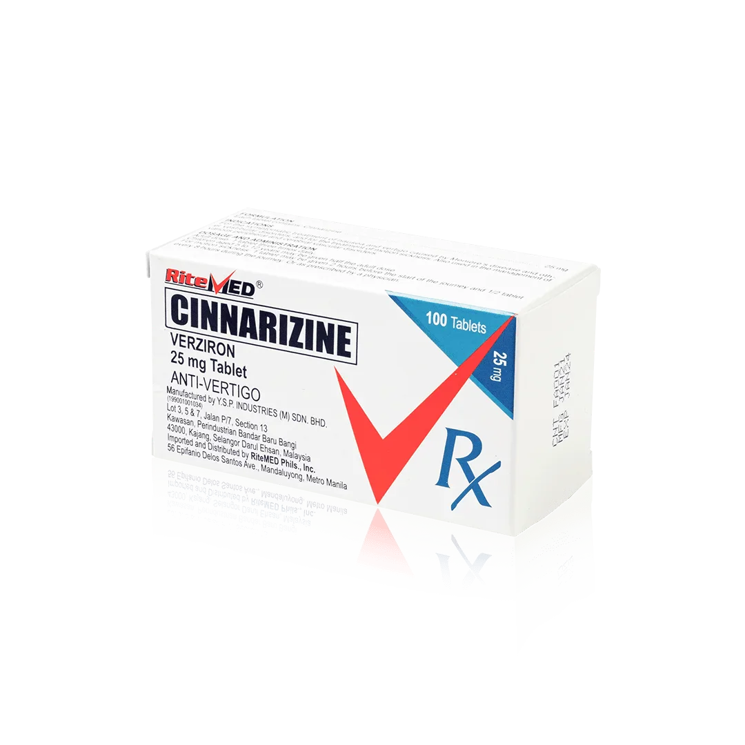 RM CINNARIZINE 25MG TAB