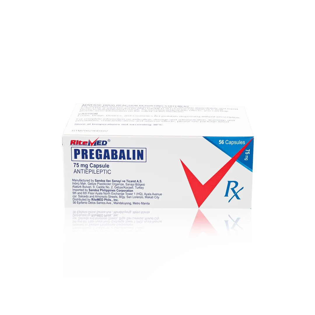 RM PREGABALIN 75MG CAP