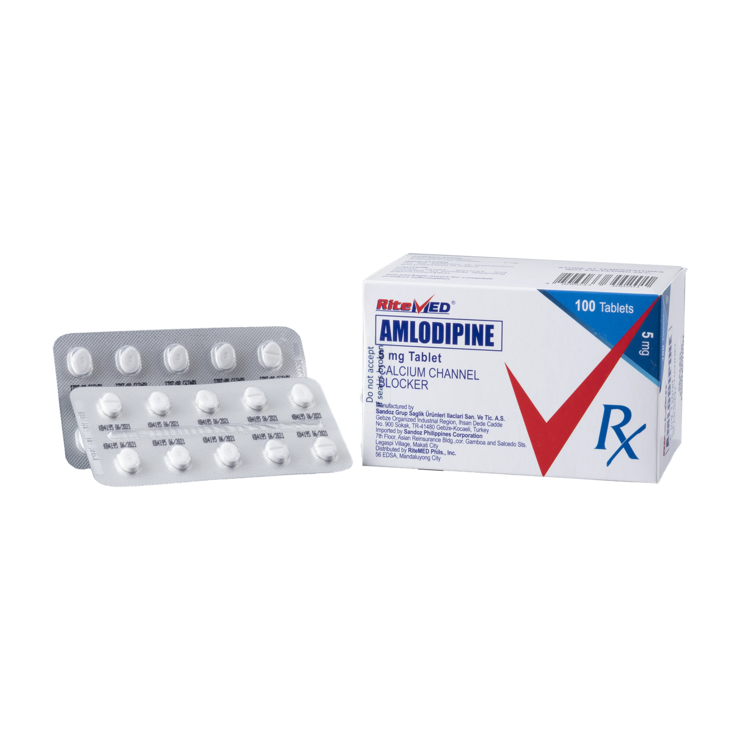RM AMLODIPINE BESILATE 5MG TAB
