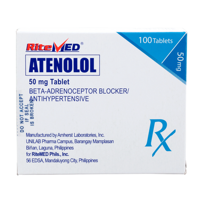 RM ATENOLOL 50MG TAB