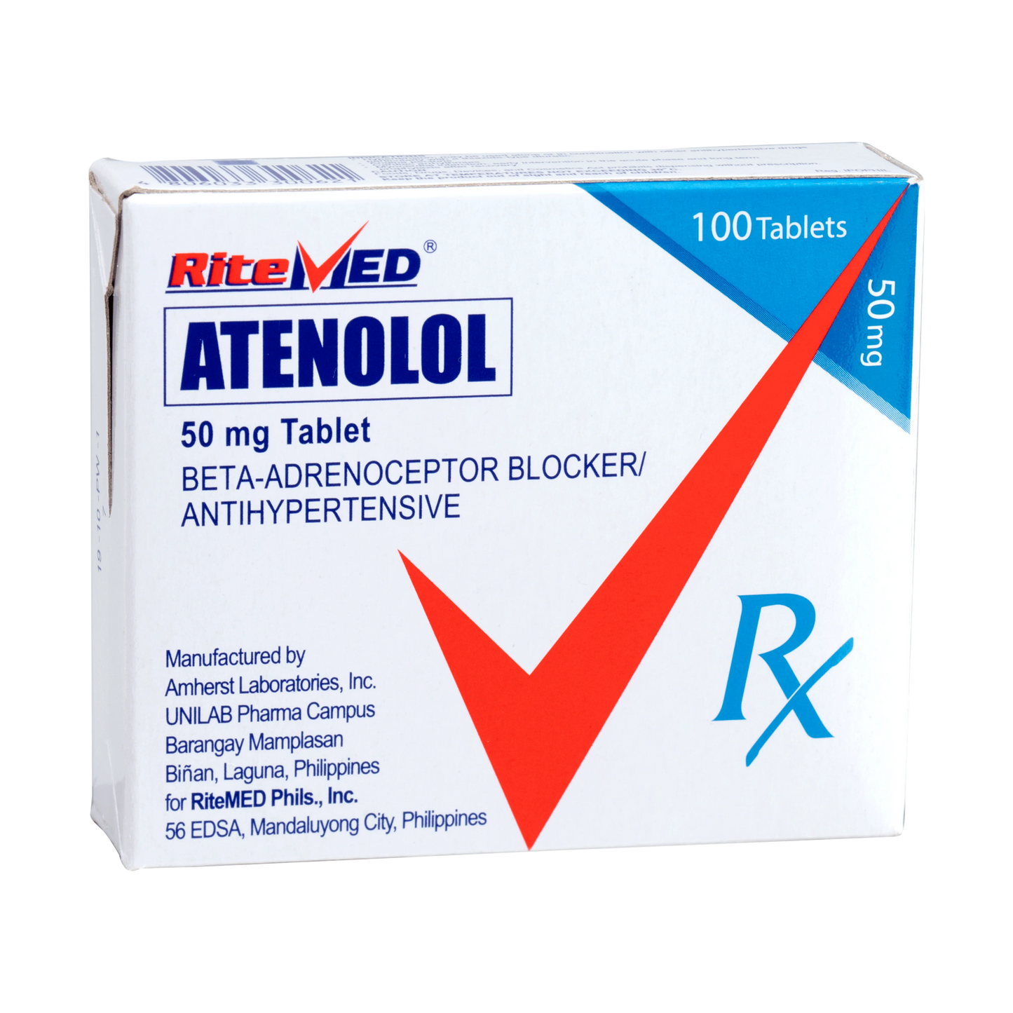RM ATENOLOL 50MG TAB