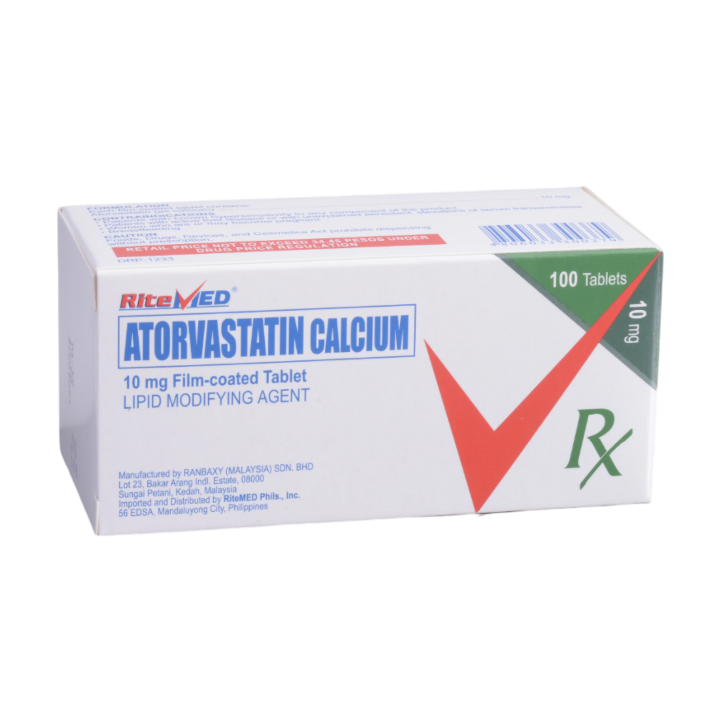 RM ATORVASTATIN 10MG TAB