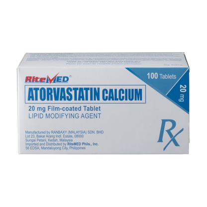 RM ATORVASTATIN 20MG TAB