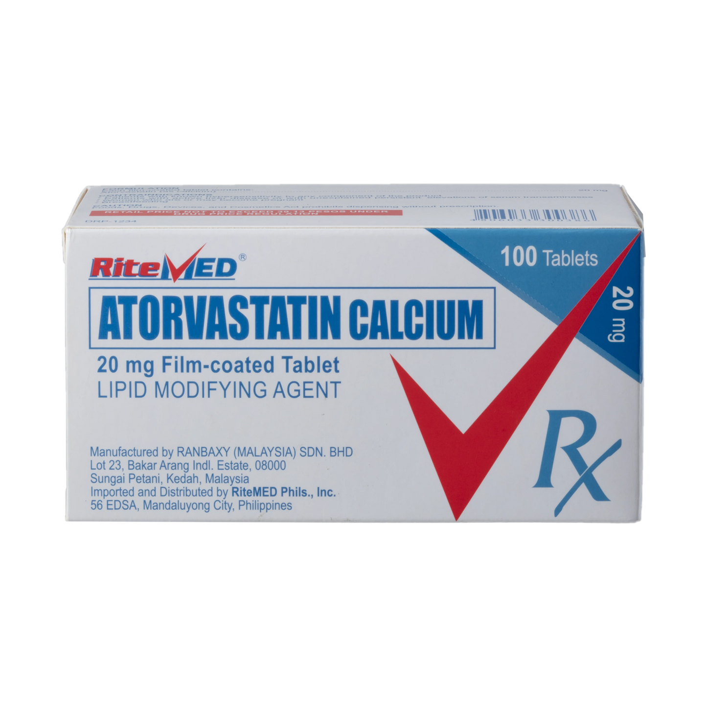 RM ATORVASTATIN 20MG TAB