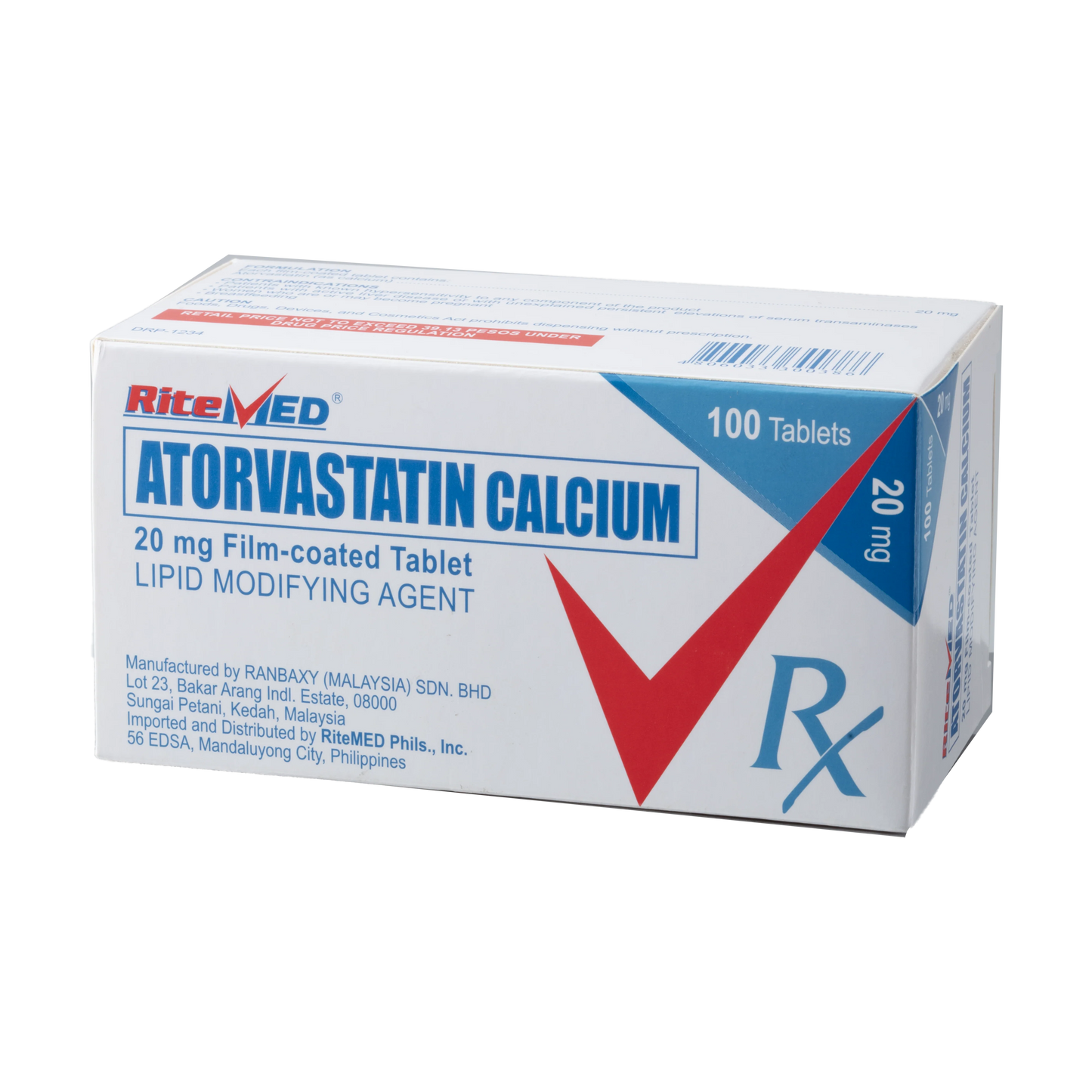 RM ATORVASTATIN 20MG TAB