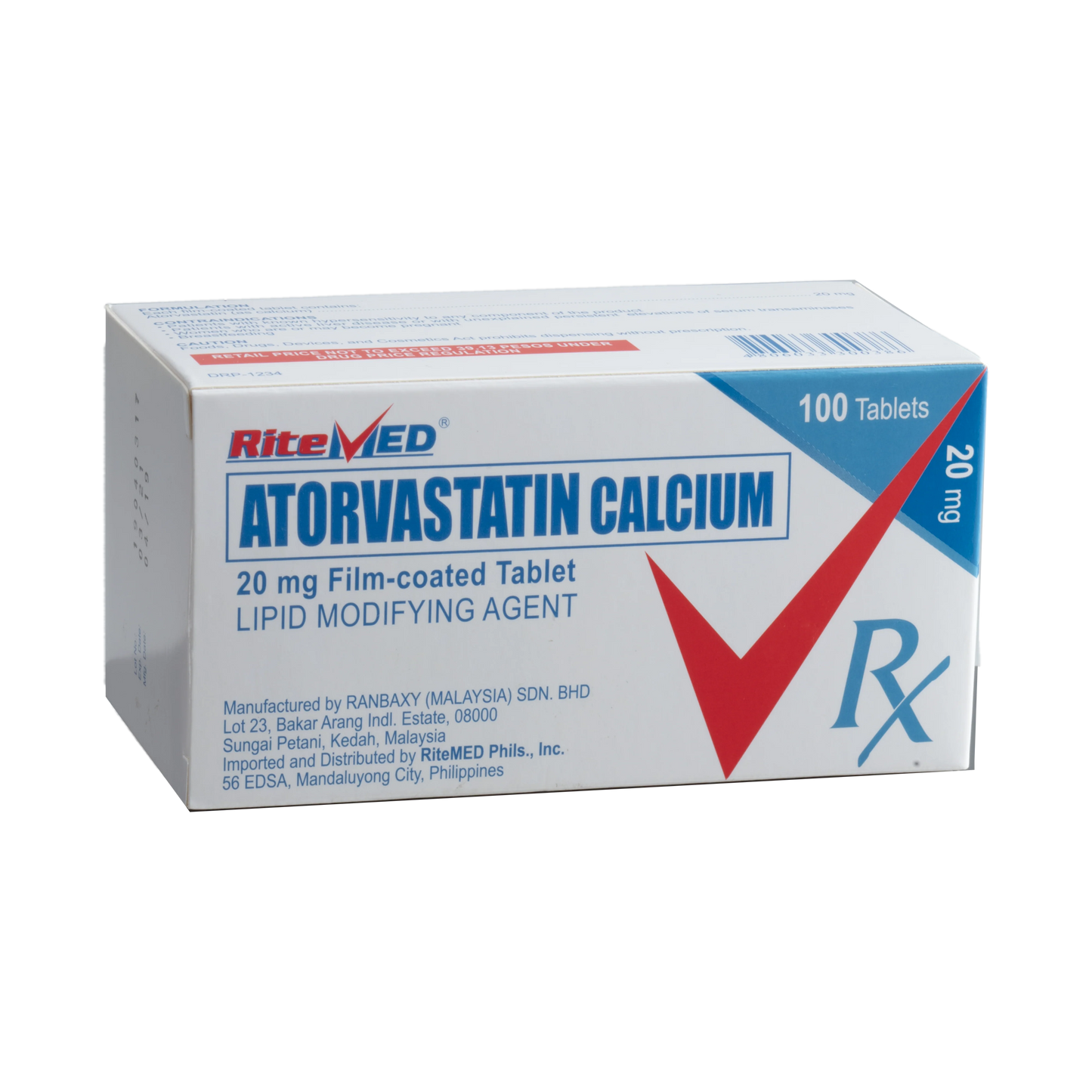 RM ATORVASTATIN 20MG TAB