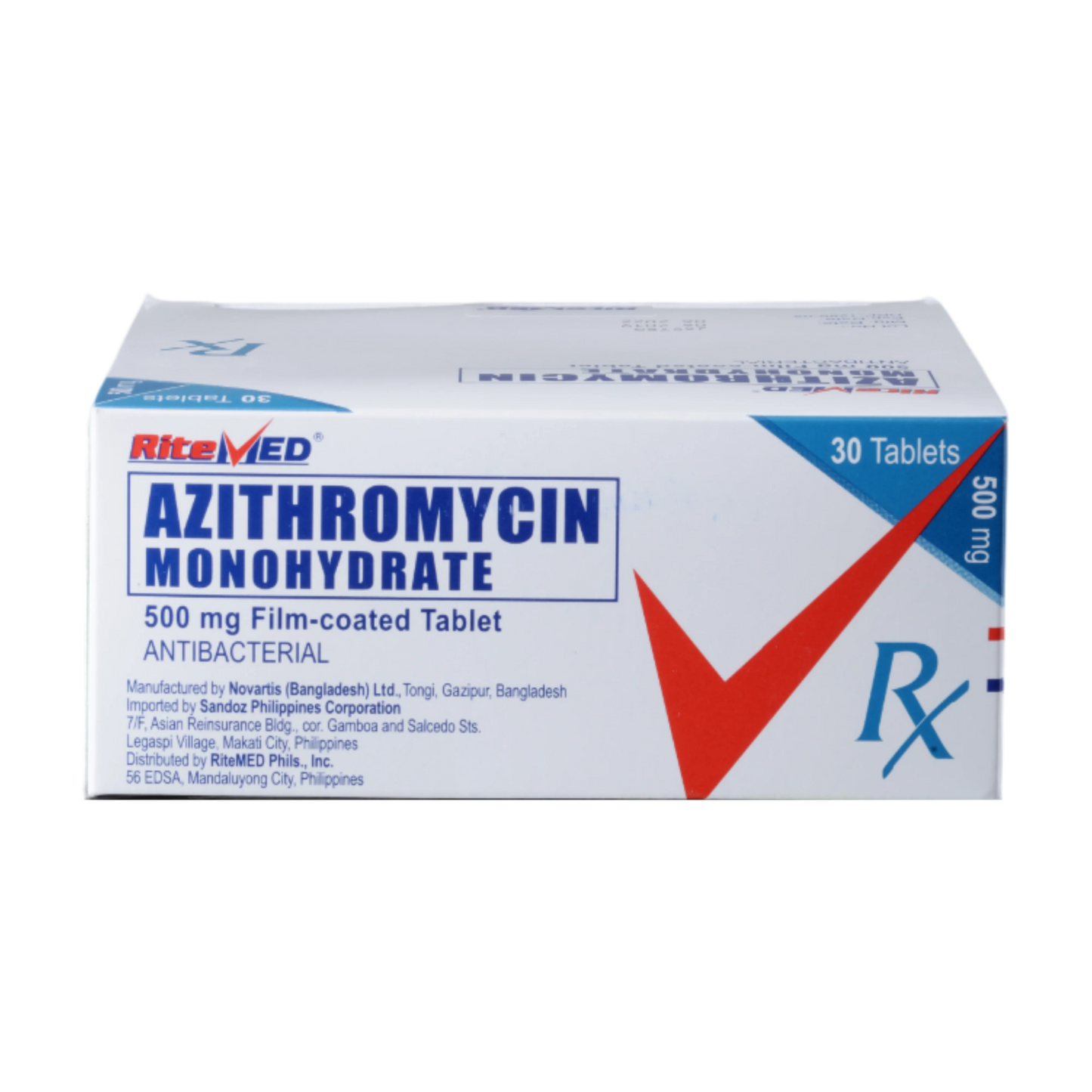 RM AZITHROMYCIN 500MG TAB 30