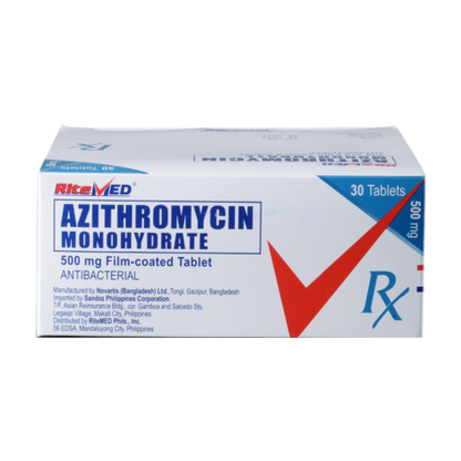 RM AZITHROMYCIN 500MG TAB 30