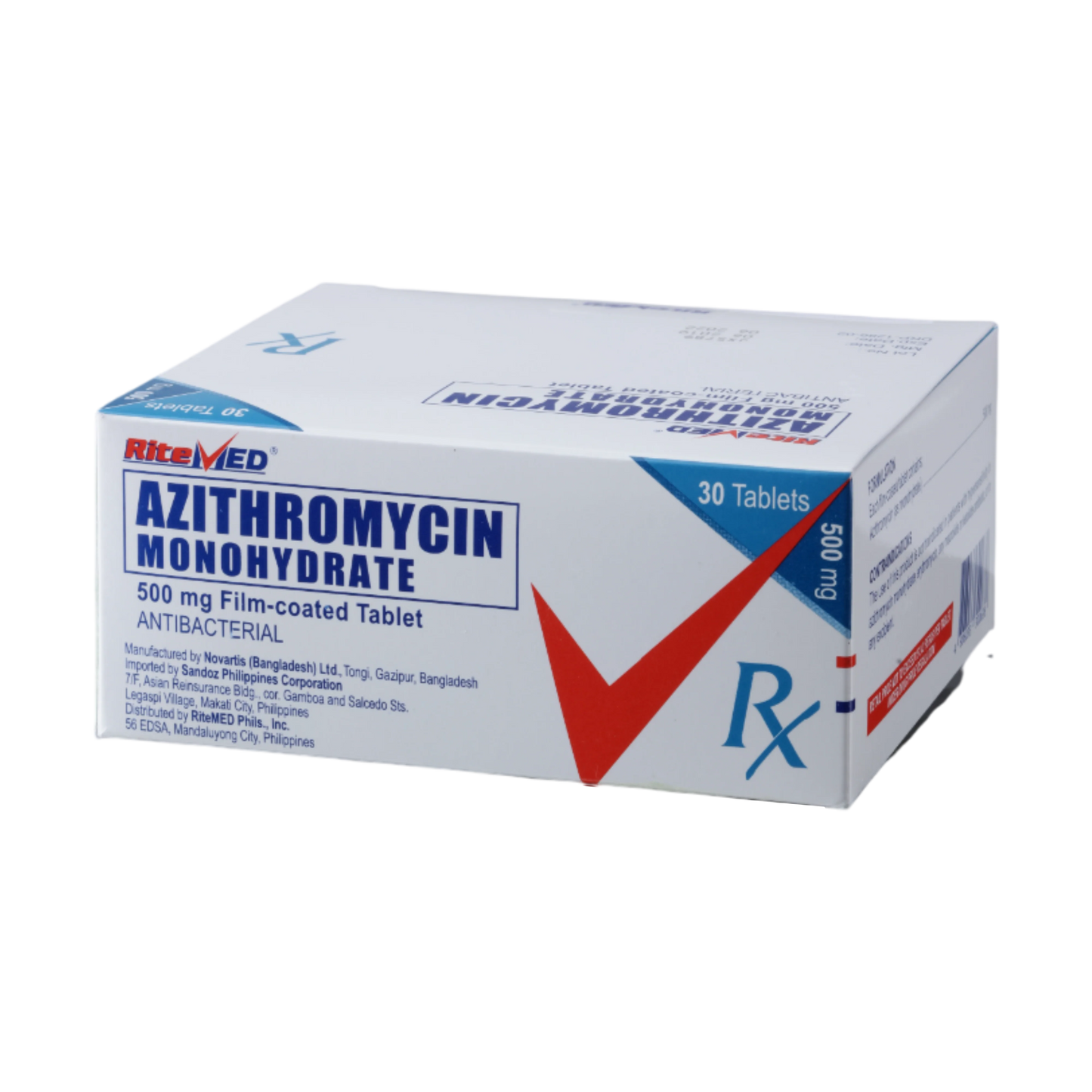 RM AZITHROMYCIN 500MG TAB 30