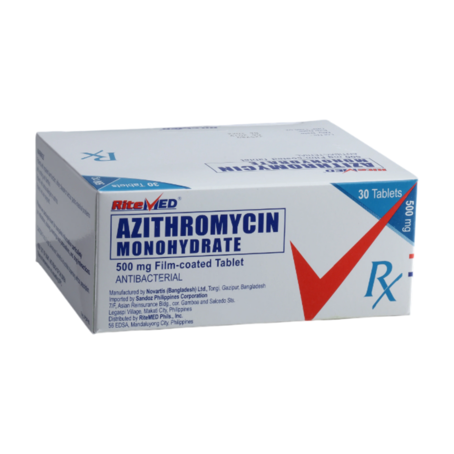 RM AZITHROMYCIN 500MG TAB 30