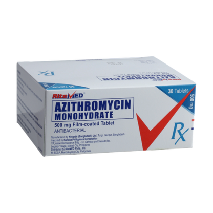 RM AZITHROMYCIN 500MG TAB 30