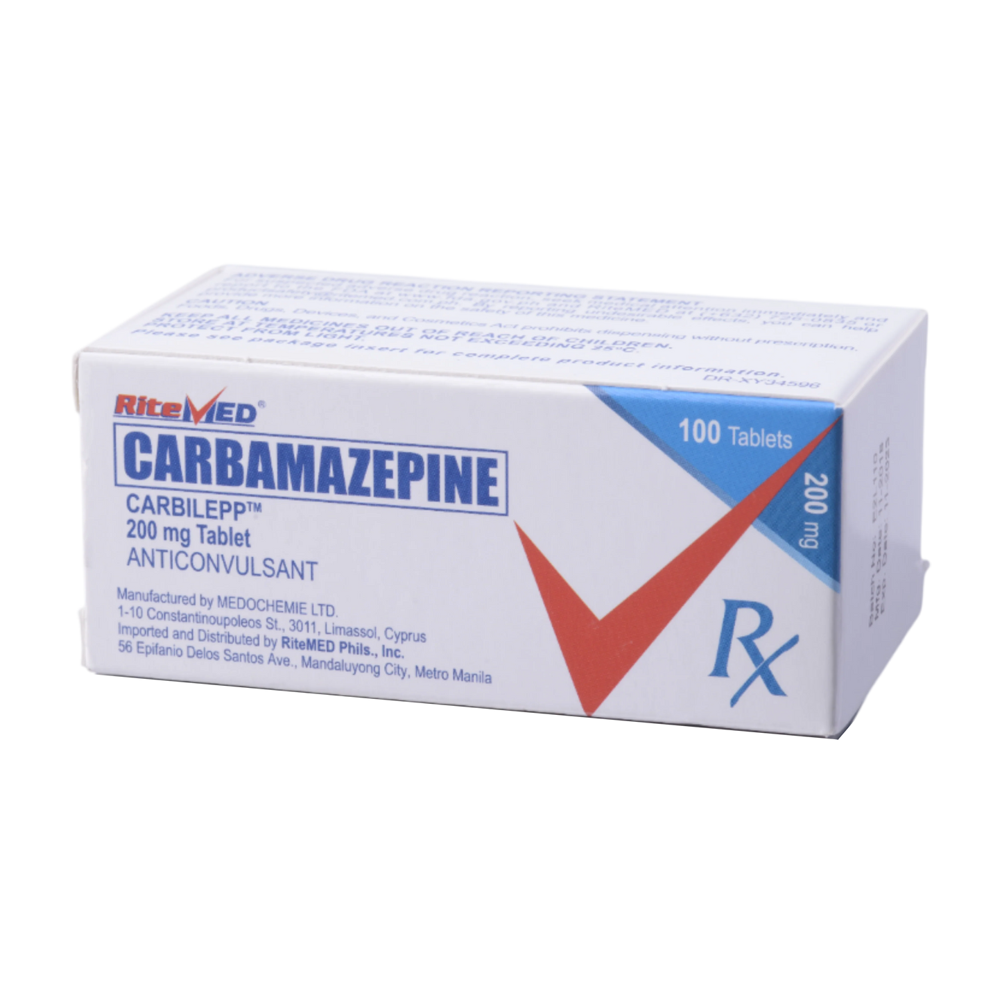 RM CARBAMAZEPINE (CARBILEPP) 200MG TAB