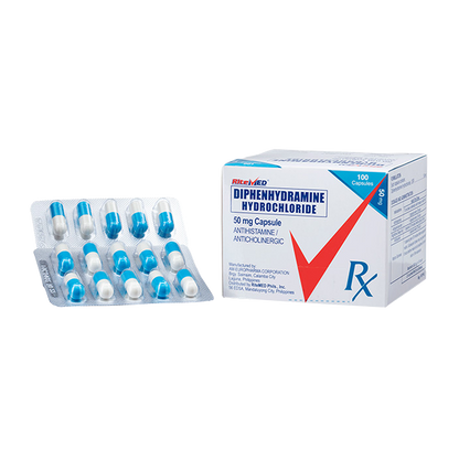RM DIPHENHYDRAMINE 50MG CAP